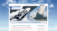 Desktop Screenshot of godfreyboatzincs.com